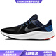 耐克（NIKE）Quest4緩沖舒適性Flywire技術(shù)減震防滑耐磨低幫跑步鞋男款黑藍(lán)色 44