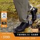 愛步（ECCO）BIOM運(yùn)動鞋男 登山越野防水戶外老爹鞋 健步C蹤跡803254 黑色42
