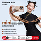摩米士創(chuàng)意手機配件便攜式迷你手機音響桌面戶外運動爬山露營迷你音箱音響氛圍高音質(zhì)小音箱低音炮禮物 【配掛繩套裝】12h續(xù)航 鈦金