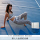 Calvin Klein內(nèi)衣【明星同款摩登引力帶】女士ck輕運(yùn)動(dòng)工字美背文胸QF3785AD 020-椰青灰 M 推薦75B-85A