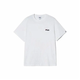 斐樂(lè )（FILA）新款純色LOGO經(jīng)典標志男女情侶T恤打底內搭短袖運動(dòng)套頭戶(hù)外上衣 白色 M