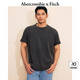 ABERCROMBIE & FITCH【基礎(chǔ)多色T】男裝25夏季新款經(jīng)典小麋鹿棉質(zhì)短袖T恤KI124-9235 黑色 L (180/108A)