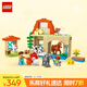 樂(lè )高（LEGO）積木拼裝得寶10416 歡樂(lè )農場(chǎng)動(dòng)物大顆粒積木桌兒童玩具生日禮物