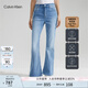 Calvin KleinJeans四季款女士潮流復(fù)古洗水微彈ck高腰直筒微喇牛仔褲J223286 高腰直筒靴型版-牛仔淺藍(lán)-1AA M 27 160/68A（1.98尺）76C