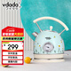 vdada日本 電水壺?zé)崴畨貜?fù)古304不銹鋼1.8L暖水壺?zé)畨亻_水壺智能斷電 1.8L （雛菊）限量款
