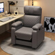 電競網(wǎng)吧沙發(fā)椅網(wǎng)咖游戲廳單人一體式電腦桌椅可躺懶人靠背 【深灰】升降扶手