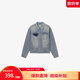 Levi's?SilverTab?25年春夏新款男士美式復(fù)古時(shí)尚牛仔夾克外套 淺藍(lán)色 004GI-0001 L