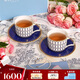 WEDGWOOD【魏大勛同款】WEDGWOOD威基伍德金粉年華骨瓷茶具2杯2碟咖啡杯
