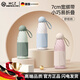 WCZ德國太陽傘遮陽超強(qiáng)防曬防外線女晴雨兩用新款五折小巧便攜膠囊傘 天藍(lán)色【綁帶加寬7cm+黑膠超強(qiáng)防曬+8骨抗風(fēng)傘架 97cm 五折手動八股