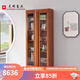 光明家具 【線下同款】實木書架現(xiàn)代中式書架書房家具落地書柜 6372 兩門書柜