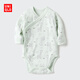 優(yōu)衣庫嬰幼兒寶寶新生兒包臀衣長(cháng)袖1件裝連體衣新款478372 478373 478373/51嫩綠色 60cm
