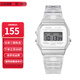 卡西歐（CASIO）小方塊簡(jiǎn)約復(fù)古防水電子學(xué)生表男女手表情人節(jié)禮物 F-91WS-7