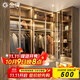 金牌廚柜（GOLDENHOME） 整體臥室衣柜全屋定制家具組合大衣柜子衣帽間衣櫥定做預(yù)付金