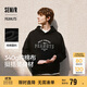 森馬（Semir）史努比系列連帽衛(wèi)衣男復(fù)古學(xué)院印花情侶裝秋季寬松101524116201