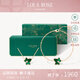 LOLA ROSE羅拉玫瑰常青藤飾品禮盒孔雀石項(xiàng)鏈耳環(huán)耳釘手鏈生日禮物送女朋友 【項(xiàng)鏈+手鏈】LR50038+LR80038