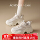 奧古獅登（Agsdon）老爹鞋女秋冬ins潮麥穗百搭鞋子女厚底增高運動鞋 231151 香風(fēng) 36