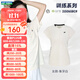 YONEX新品尤尼克斯羽毛球服短袖女運動(dòng)T恤透氣速干運動(dòng)上衣網(wǎng)球服 女款短袖215065 象牙白 M