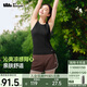 蕉下（beneunder）背心女吊帶緊身速干顯瘦運動可外穿打底CC957漫暮黑L