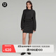 lululemon丨Scuba 女士長(cháng)袖衛衣裙 LW1DW1S 黑色 XXS /2