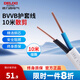 德力西（DELIXI）DELIXI電纜線電線散剪BVVB護(hù)套線足銅電線多芯多平方電線銅芯10米 【散剪】兩芯護(hù)套線1.5平方 10米