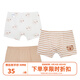 歌瑞家（greatfamily）兒童內(nèi)褲新款男童女童棉平角內(nèi)褲3條裝寶寶內(nèi)褲樂友 呆萌熊【男孩】 100 【3-4歲】
