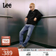 Lee【張凌赫代言】726舒適直筒丹寧復古水洗藍色男牛仔褲休閑潮流 中淺藍 34 (160-170斤可選)