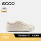 愛步（ECCO）休閑鞋女 2025新款時(shí)尚百搭簡約輕盈牛皮德訓(xùn)鞋板鞋 柔酷220263 石灰色22026301378 38