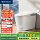 恒潔（HEGII）輕智能馬桶HQ606P 輕音隨心貼翻蓋翻圈無水壓HQ606P 305mm坑距