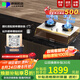 德普凱信2025年新品灶具D5MAX嵌入式智能防干燒燃?xì)庠铍p邊定時(shí)煙灶聯(lián)動(dòng)5700W大火力脈沖電子點(diǎn)火猛火燃?xì)庠?【定時(shí)防干燒5.7kW】皓月白D5MAX 天然氣