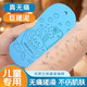 JCZS德國品牌兒童搓澡巾搓泥神器寶寶嬰兒女專(zhuān)用家用洗澡海綿后背搓灰 藍色-柔軟下泥【獨立包裝】