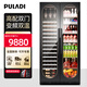 普拉蒂（PULADI）變頻雙門(mén)冰吧家用客廳冷藏柜茶葉玻璃門(mén)辦公室冰箱別墅紅酒柜恒溫商用冷柜飲料白酒展示柜超薄嵌入 變頻雙門(mén)(拱形)-1.885m高-酒柜冰吧款