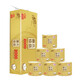 清風(fēng)原木純品 金裝卷紙4層2000克提裝 家用衛生紙 廁紙 有芯卷筒紙 4層 200g/卷*10卷 【提裝】