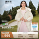 波司登反季冬季羽絨服女中長款脫卸帽新國標(biāo)90絨商場同款修身外套