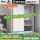 浩玄推拉門(mén)衣柜臥室家用新款2025小戶(hù)型木質(zhì)結實(shí)耐用出租房屋用掛衣櫥 長(cháng)120cm主柜