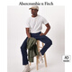 ABERCROMBIE & FITCH男裝春秋美式復古潮流寬松經典直筒奇諾褲卡其褲KI130-2617 海軍藍 34 /32 (180/86A)
