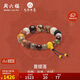 周六福九華山聯(lián)名菩提蓮黃金轉(zhuǎn)運(yùn)珠手串男女款定價(jià)A1914674 約1.12g 