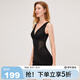 美人計國潮大師系列連體衣春夏塑形身內(nèi)衣收腹女6097 優(yōu)雅雅黑 L (建議體重45KG_55KG)