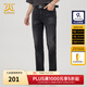 卡賓男裝修身牛仔褲24夏新款微磨長褲時(shí)尚商場(chǎng)同款I(lǐng)3242116005 煤黑色01 M (170) 76A