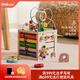 imikids寶寶六面體嬰幼兒精細(xì)動(dòng)作訓(xùn)練兒童蒙氏早教益智串繞珠百寶箱 幼幼寶盒