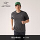 ARC'TERYX始祖鳥 CORMAC CREW SS 舒適 男子 速干短袖T恤 Black Heather/黑灰色 L