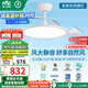 雷士（NVC）LED照明風(fēng)扇燈吊扇燈智控全光譜普瑞燈珠1級(jí)能效未來光42寸包安裝