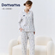 DOMIAMIA月子服孕婦睡衣待產(chǎn)哺乳服孕期產(chǎn)后可調節家居服套裝（無(wú)哺乳口）