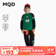 馬騎頓（MQD）男童套裝24秋新款兒童撞色衛衣運動(dòng)褲兩件套