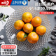 青蘋(píng)果晶白玻璃水果盤(pán)零食盤(pán)家用果盤(pán)干果盤(pán)堅果盤(pán)透明大號藝境果盤(pán)