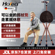 HOEA德國(guó)老人拐杖凳拐杖座椅神器老年人拐棍折疊帶凳子可坐帶椅子 812D暖咖色人體工學(xué)手把（內(nèi)置燈帶腳墊、座套）