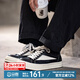 馬登ro板鞋男美式高街潮鞋復(fù)古百搭cleanfit黑色小眾低幫休閑鞋子 黑白色 (正碼正拍) 馬登工裝 42 (260mm) 男碼