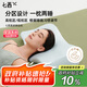 七西枕頭護(hù)頸枕玻尿酸記憶枕頭深度睡眠美妍蝶形頸椎枕慢回彈寧靜藍(lán)