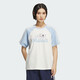 三葉草（Adidas）ADIDAS ORIGINALS(阿迪經(jīng)典)W RAGLAN TEE三葉草短袖T恤 白色 XL