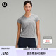 lululemon丨Swiftly Tech 女士運動短袖 T 恤 2.0 *Race LW3FQHS 石板灰/白 M /8