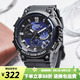 卡西歐（CASIO）手表男十年電力 戶外運(yùn)動男表 多功能石英學(xué)生手表學(xué)生表七夕禮物 MCW-200H-2A 店長推薦